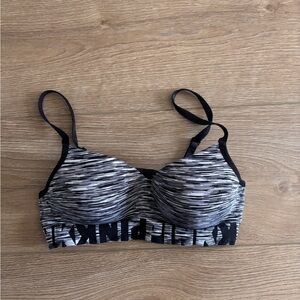 Medium Pink Victorias Secret Black and Gray Women's Bra